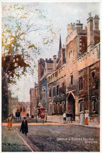 Lincoln und Exeter College tekijältä William Matthison