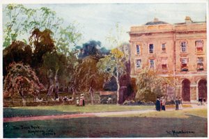 Deer Park, Magdalen College, uudet rakennukset tekijältä William Matthison