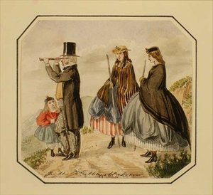 On the Hills, Malvern (akvarelli)