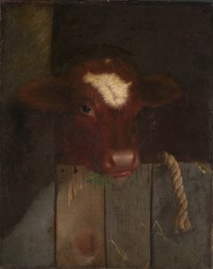 Perheen lehmä tekijältä William Merritt (after) Chase