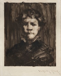 Pojan pää. tekijältä William Merritt Chase