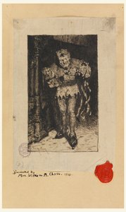 Ylös: Court Jester tekijältä William Merritt Chase