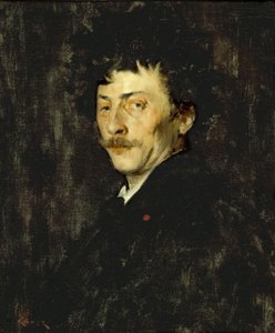 Pablo de Sarasate: Muotokuva viulistista, noin 1875. tekijältä William Merritt Chase