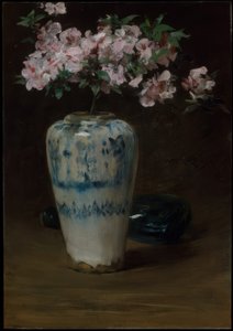 Pink Azalea – kiinalainen maljakko tekijältä William Merritt Chase