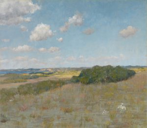 Auringonvalo ja varjo, Shinnecock Hills tekijältä William Merritt Chase