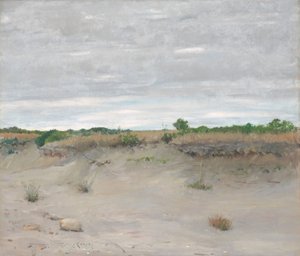 Tuulen pyytämä hiekka tekijältä William Merritt Chase