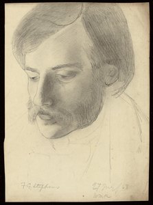 Frederick George Stephensin muotokuva, 1853