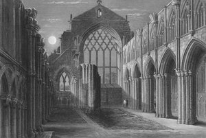 "Holyrood Chapel, Edinburgh", 1859