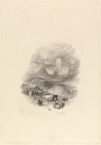 Sandy Knowe, ou Smailholm Towerfinnish tekijältä William Miller