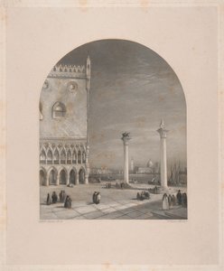 Venetsia - Piazzetta tekijältä William Miller