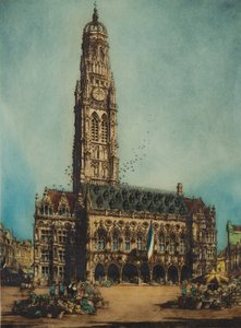 Kaupungintalo, Arras (etsaus)