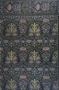 Artisokka. Matto, c. 1880. tekijältä William Morris
