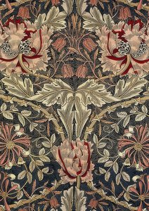 Koristeellinen kangas. 1876-90 tekijältä William Morris