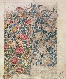 "Rose" tapettisuunnittelu