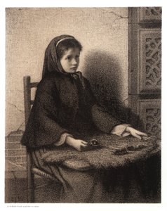Violetti tyttö tekijältä William Morris Hunt