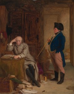 Herra Peregrine Touchwood murtautumassa pastori Josiah Cargilliin tekijältä William Mulready