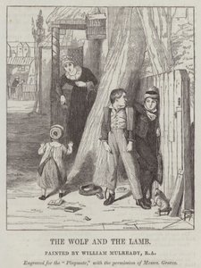 Susi ja lammas tekijältä William Mulready