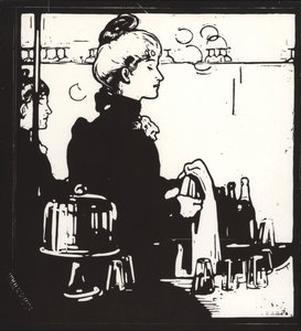 Barmaid (mikä tahansa baari) tekijältä William Nicholson