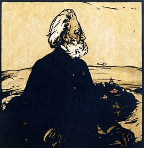 Henrik Ibsen, "Kaksitoista muotokuvaa - toinen sarja", ensimmäisen julkaisija William Heinemann tekijältä William Nicholson