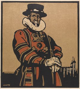Lontoon tyypit: Beefeater tekijältä William Nicholson