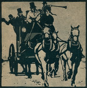 The Four-In-Hand, c1898, 1935. tekijältä William Nicholson