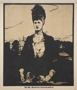 Kaksitoista muotokuvaa (toinen sarja): H. M. Queen Alexandra tekijältä William Nicholson