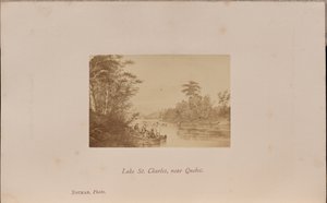 Saint Charles -järvi, Quebecin lähellä tekijältä William Notman