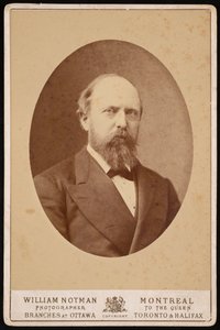 Muotokuva Othniel Charles Marshista 1831-1879, noin 1875. tekijältä William Notman