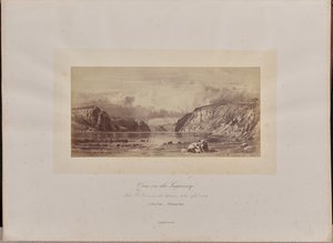 Näkymä Saguenaylle tekijältä William Notman