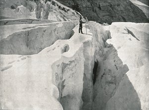 Kalliovuoret: Asulkan Glacier, Hermit Range, Kanada, 1895.