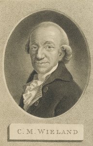 Runoilijan ja kirjailijan Christoph Martin Wielandin muotokuva 1733-1813, 1800.
