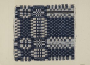 Blue and White Homespun, n. 1937.