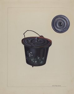 Lasten leluraudan vedenkeitin, n. 1937. tekijältä William O. Fletcher