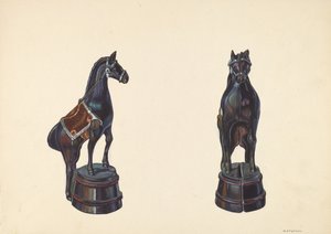 Horse on Barrel Bank, n. 1938.