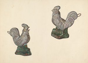 Rooster Coin Bank, c. 1938.