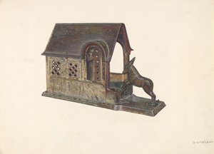 Toy Bank, c. 1940. tekijältä William O. Fletcher