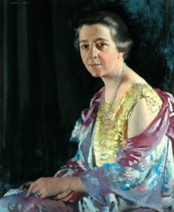 Rouva Thomas Howarth, 1926 tekijältä William Orpen