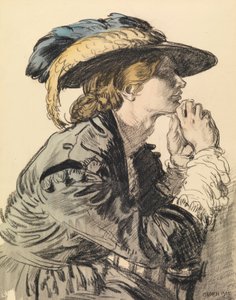 Naisen muotokuva tekijältä William Orpen