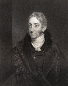 Cropley Ashley Cooper, 6. Earl of Shaftesbury, kaiverrettu W. Holl (1807-71), National Portrait Gallerysta, osa IV, julkaistu noin 1835