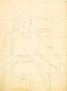 Vanhus istuu tuolilla tekijältä William Page