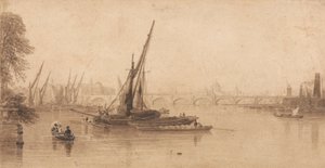 Waterloon silta M. A. Taylorin puutarhasta, Esq. tekijältä William Parrott