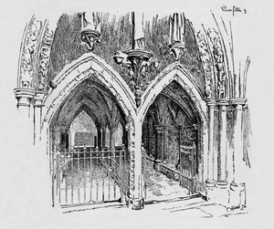 Kappaleen talon sisäänkäynti, c1897