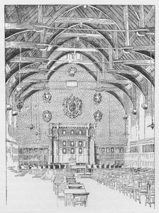 Westminster Schoolroom, entinen The Abbots Dormitory, n. 1897
