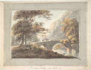 Denhamin silta Tavylla, 1780-1830.