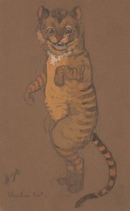 Cheshire Cat -asusuunnittelu Liisa Ihmemaassa, 1915.