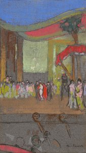 Oopperan näyttämösuunnittelu tekijältä William Penhallow Henderson