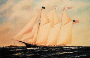 Commander (öljy kankaalle) tekijältä William Pierce Stubbs