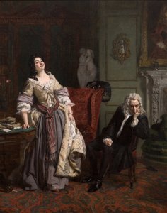 Alexander Pope julisti rakkautensa Lady Mary Wortley Montagulle vuonna 1852