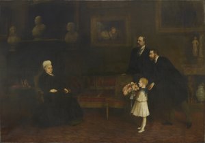 Neljä sukupolvea: Victoria ja hänen jälkeläisensä tekijältä William Quiller Orchardson