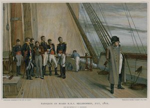 Napoleon HMS Bellerophon -aluksella
